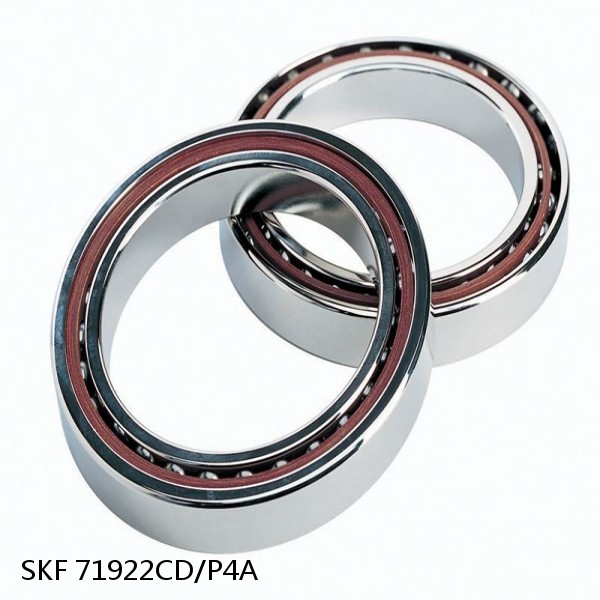 71922CD/P4A SKF Super Precision,Super Precision Bearings,Super Precision Angular Contact,71900 Series,15 Degree Contact Angle