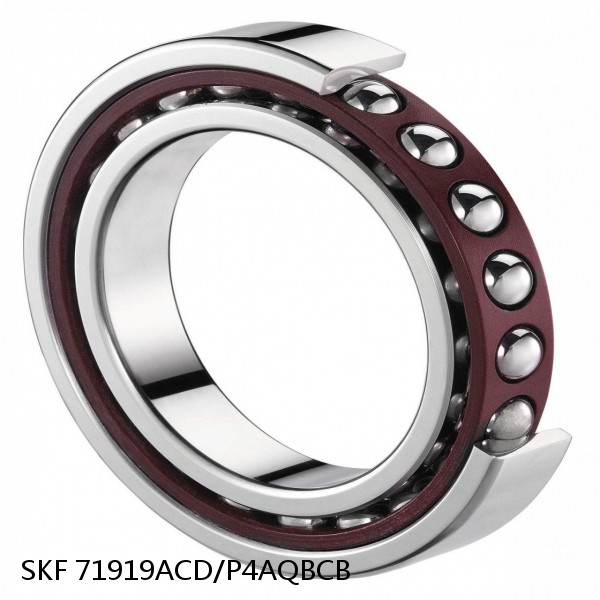 71919ACD/P4AQBCB SKF Super Precision,Super Precision Bearings,Super Precision Angular Contact,71900 Series,25 Degree Contact Angle