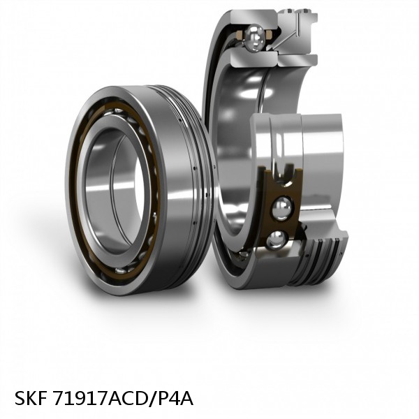 71917ACD/P4A SKF Super Precision,Super Precision Bearings,Super Precision Angular Contact,71900 Series,25 Degree Contact Angle