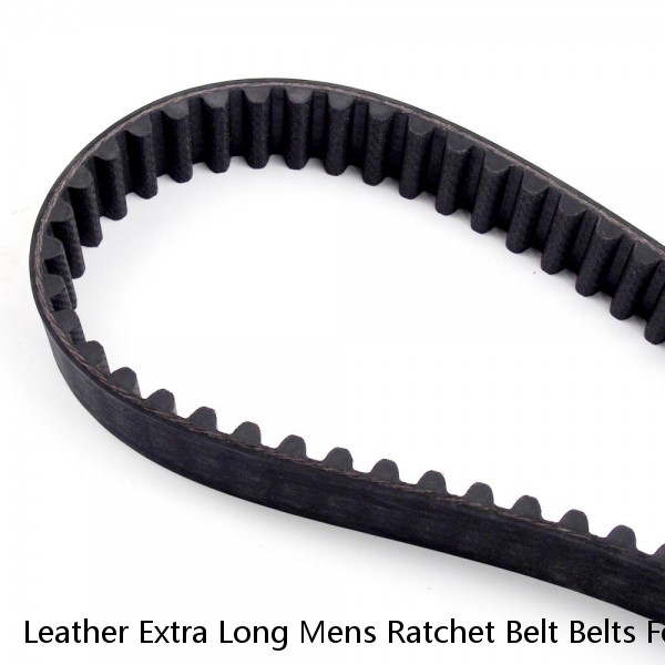 Leather Extra Long Mens Ratchet Belt Belts For Men Adjustable Automatic Buckle